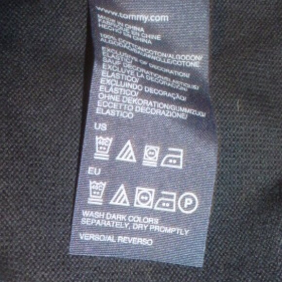 Tommy Hilfiger Black & Gray Knitted Sweater Vest Sz Large – Excellent Condition - Picture 8 of 11